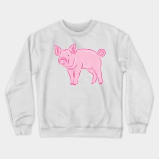 Pink Pig Crewneck Sweatshirt